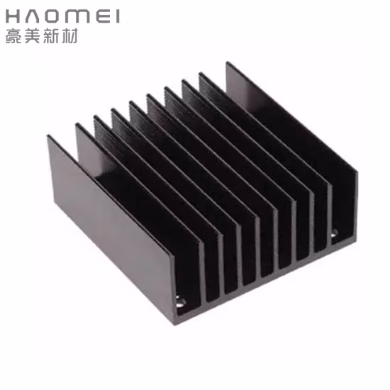 공기 냉각용 알루미늄 압출 프로파일 방열판