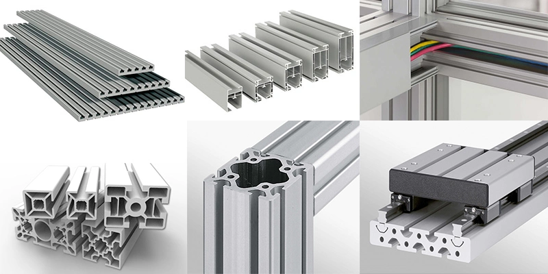 2040 4040 Customized Square Frame Interlocking T Slot V Slotwall Extruded Profiles Aluminium