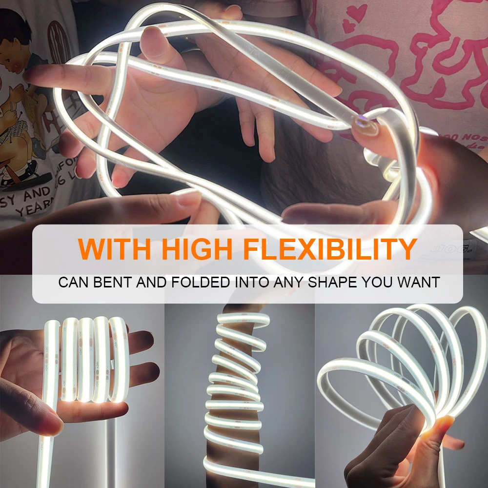 Flexible Outdoor Strips SMD2835 Waterproof IP68 Flex LED Neon Strip Lights