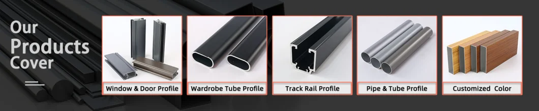 High Quality Long Lifespan Aluminium Extruded Profilefor for Window Door