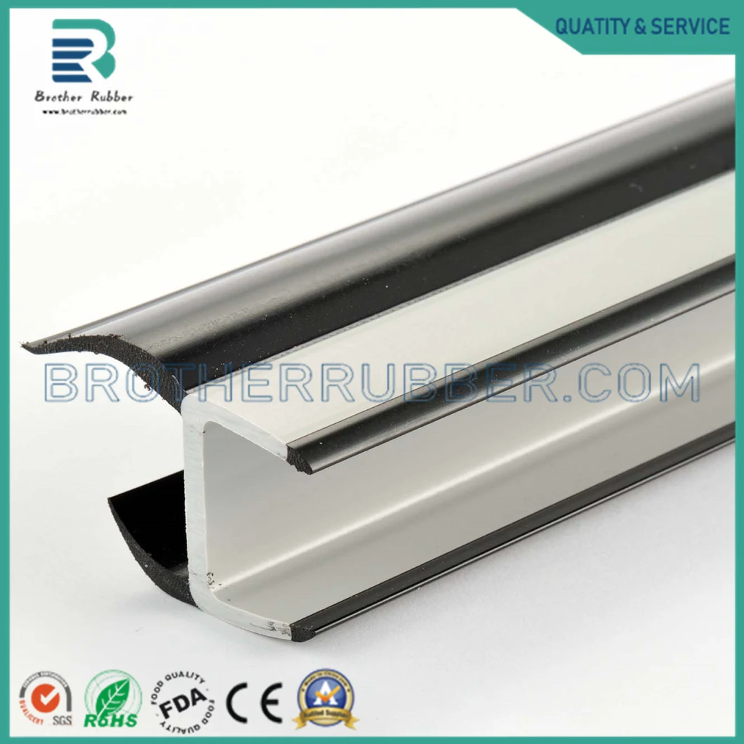 Co-Extruded PVC Plastic Extrusion Seal Profile for Container Door Truck Door