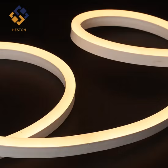 실리콘 IP68 방수 테라스 조명 COB LED 스트립 조명